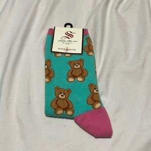 Socksmith Bear Socks (Teal)